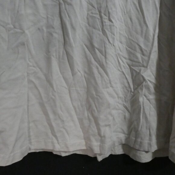 OLEG CASSINI SPORT | xl - extra large | Beige Short Sleeve Scoop Neck Blouse - Picture 14 of 15